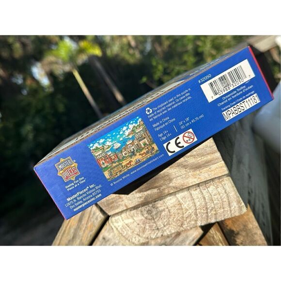 Heartland Collection Ocean Trolley 550 Jigsaw Puzzle 24x18 Inches - Picture 6 of 7